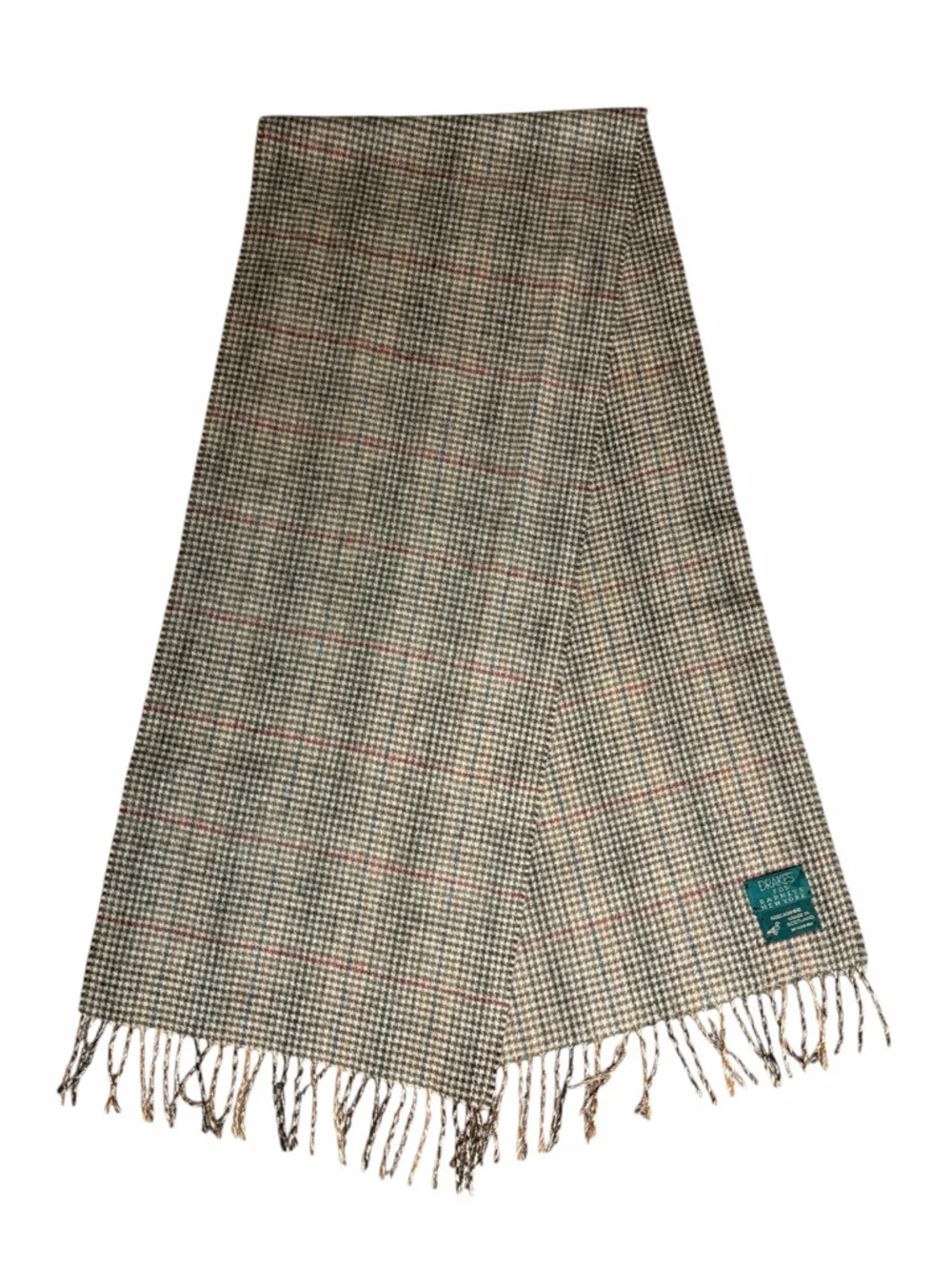 Drake’s for Barneys New York 100% Cashmere Scarf Made in Scotland